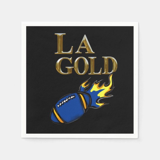 LA GOLD  NAPKIN (Front)