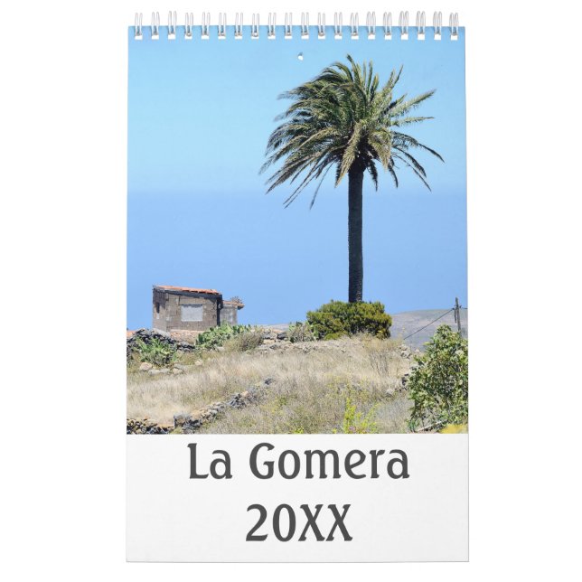 La Gomera, Canary islands 12 month calendar (Cover)