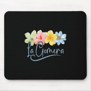 La Gomera Flowers Canary Islands Spain Floral Vaca Mouse Pad