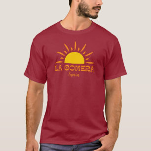 LA GOMERA Spain, Sun T-Shirt