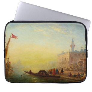 La Gondole, Quai Des Esclavons – Félix Ziem Laptop Sleeve
