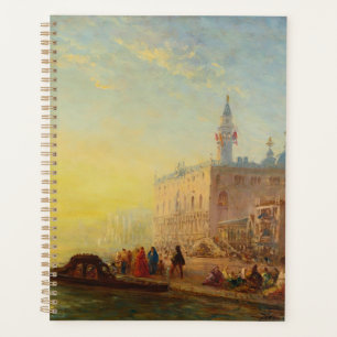 La Gondole, Quai Des Esclavons – Félix Ziem Planner
