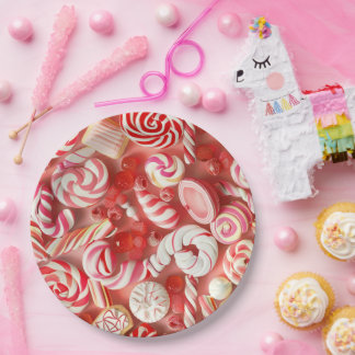 La gourmandise en déco paper plate