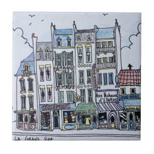 La Grand Rue Boulogne-Sur-Mer, France Tile