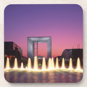 La Grande Arche, La Defence, Paris, France Coaster