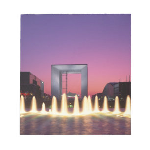 La Grande Arche, La Defence, Paris, France Notepad
