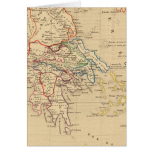 La Grece et partie de l'Asie Mineure, av JC 1190