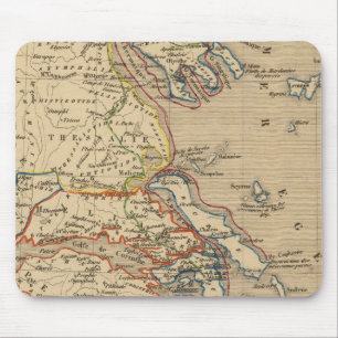 La Grece, les cotes de l'Asie Mineure Mouse Pad