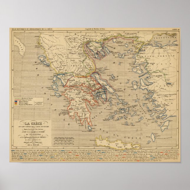 La Grece, les cotes de l'Asie Mineure Poster (Front)