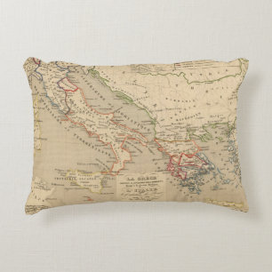 La Grece, l'Italie, 1190 a 504 av JC Decorative Cushion