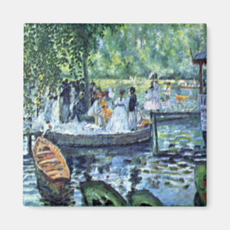La Grenouillere1 by Pierre Renoir Magnet