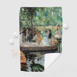 La Grenouillère Auguste  Renoir   Golf Towel