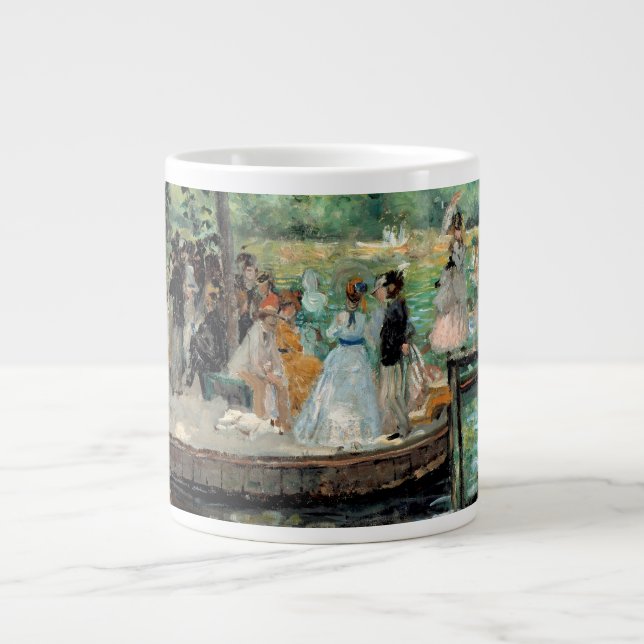 La Grenouillère Auguste  Renoir   Large Coffee Mug (Front)