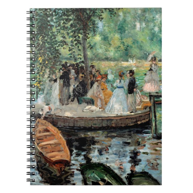La Grenouillère Auguste  Renoir   Notebook (Front)