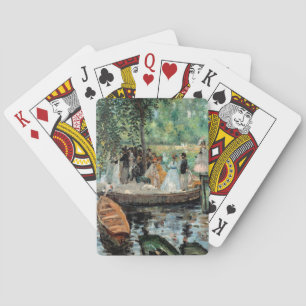 La Grenouillère Auguste Renoir Playing Cards
