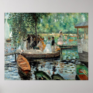 La Grenouillère Auguste  Renoir   Poster