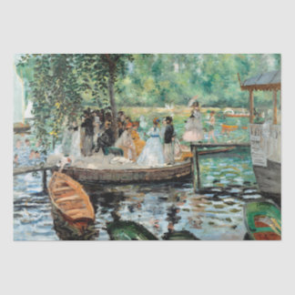La Grenouillere by Renoir, shabby chic Tissue Paper