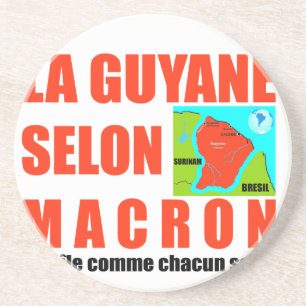 La Guyane selon Macron est une île Coaster