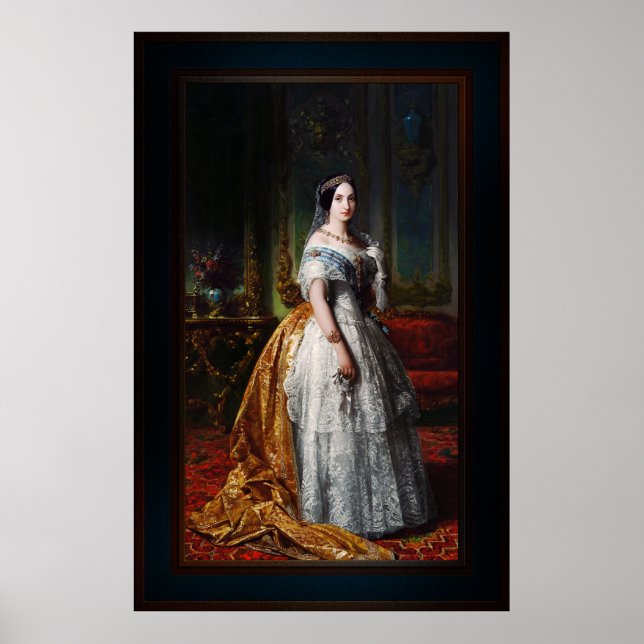 La infanta Luisa Fernanda de Borbón Poster (Front)