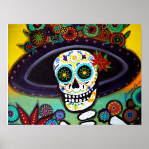 La isla bonita catrina day of the dead poster