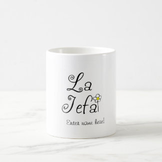 La Jefa coffee cup