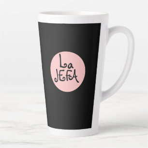 La jefa latte mug