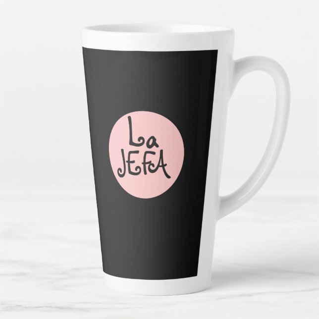 La jefa latte mug (Right)