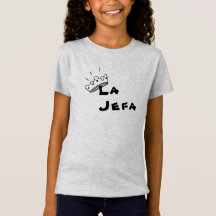 "La Jefa" little girl Tshirt