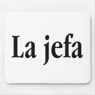 La jefa mouse pad