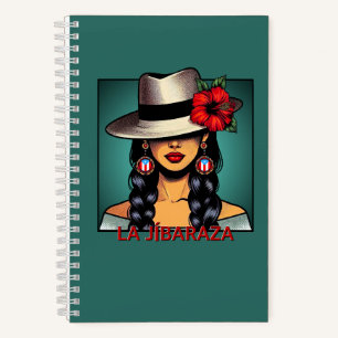 La Jíbaraza 10 – Puerto Rican Jíbara Art • Boricua Notebook