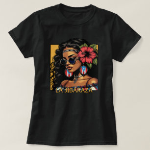 La Jibaraza 1 – Puerto Rican Jíbara • Boricua T-Shirt