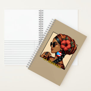 La Jíbaraza 2 – Puerto Rican Jíbara Art • Boricua Notebook