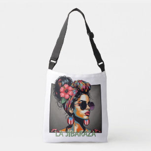 La Jibaraza 3 - Puerto Rican Jíbara • Boricua Crossbody Bag