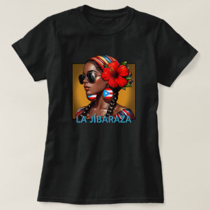 La Jibaraza 4 – Puerto Rican Jíbara • Boricua T-Shirt