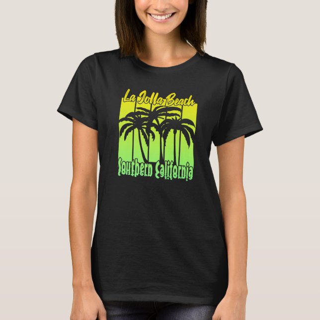 La Jolla Beach Southern California T-Shirt (Front)