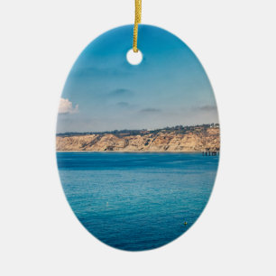 La Jolla, California Ceramic Tree Decoration