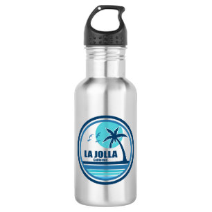 La Jolla California Palm Tree Birds 532 Ml Water Bottle