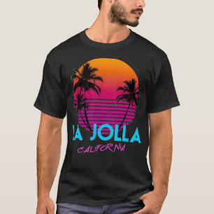 La Jolla California Retro 80s T-Shirt