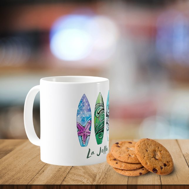 La Jolla California Surfboards  Coffee Mug (Creator Uploaded)