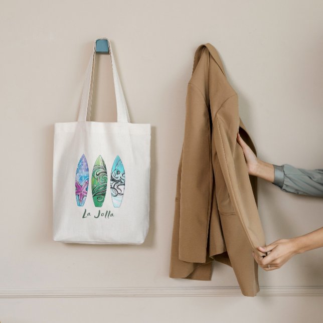 La Jolla California Surfboards  Tote Bag (Creator Uploaded)