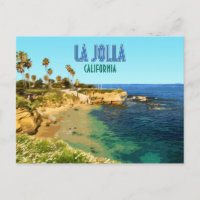 La Jolla Cove Beach San Diego California Vintage