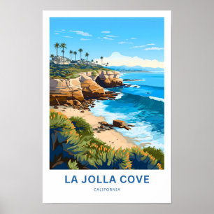 La Jolla Cove California Travel Print