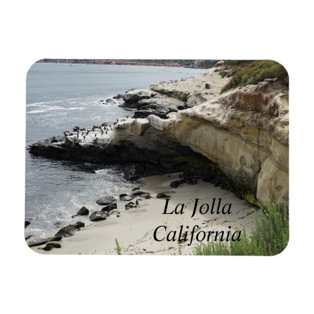 La Jolla Cove in California Magnet (Horizontal)