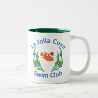 La Jolla Cove Swim Club Santa Mug