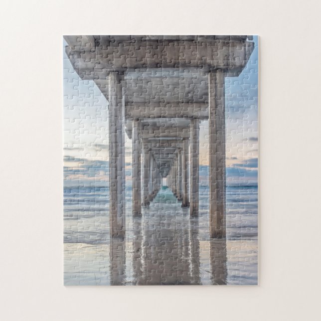 La Jolla, Scripps Pier Jigsaw Puzzle (Vertical)
