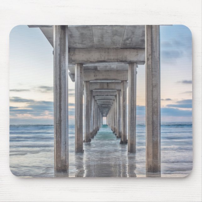 La Jolla, Scripps Pier Mouse Pad (Front)
