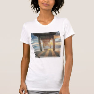 La Jolla, Scripps'S Pier At Sunset San Diego T-Shirt