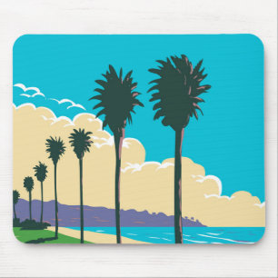 La Jolla Shores Beach Mouse Pad