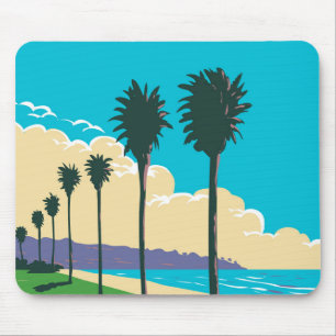La Jolla Shores Beach Mouse Pad