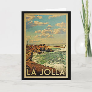 La Jolla Vintage Travel - California Coast Card